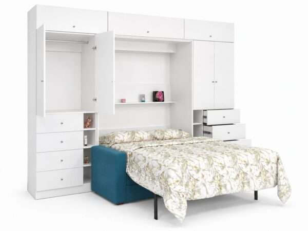 Cama abatible 2 plazas