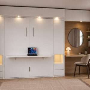 Cama abatible plaza Queen
