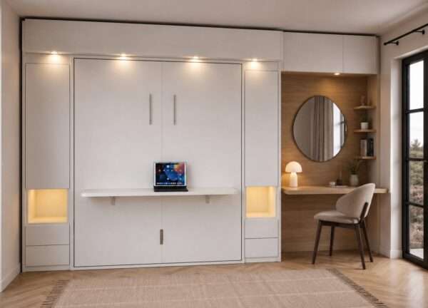 Cama abatible plaza Queen