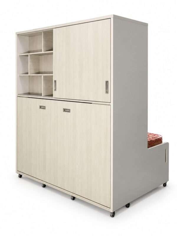 Doble cama plegable con sofá