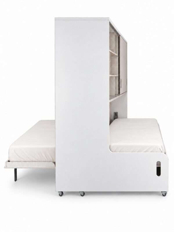 Doble cama plegable con sofá