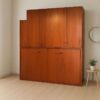 Cama abatible de madera