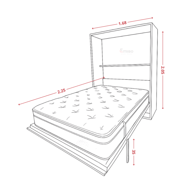 Cama abatible Queen Size