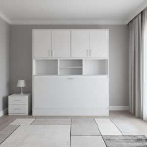 cama abatible 1 plaza y media