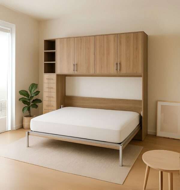 Cama abatible 1 plaza y media