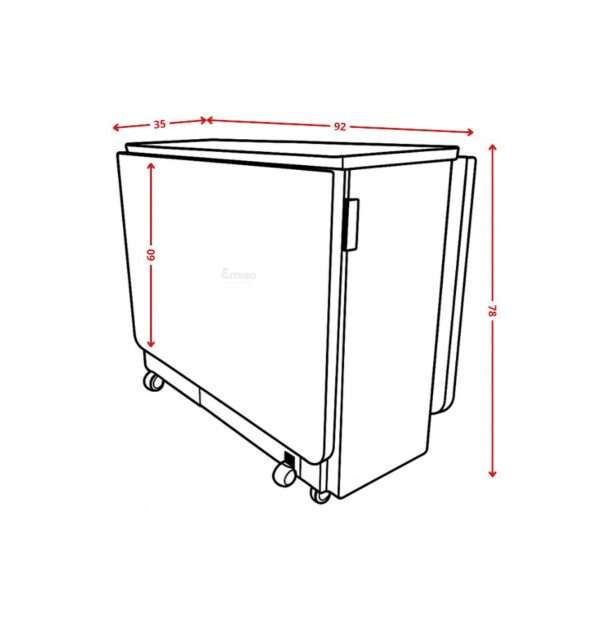 Mesa plegable Fold