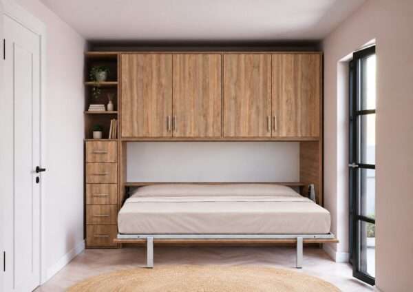cama abatible de 1 plaza y media