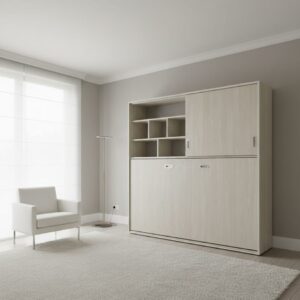 cama abatible 1 plaza y media