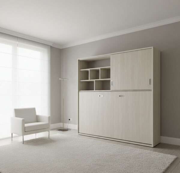 cama abatible 1 plaza y media