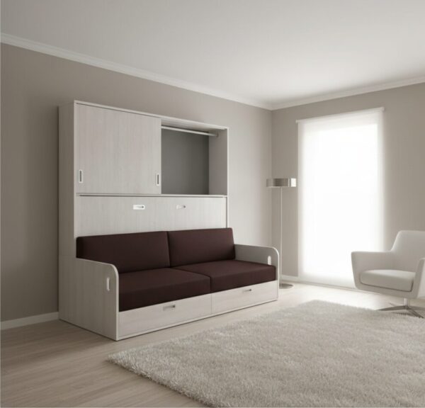 cama abatible 1 plaza