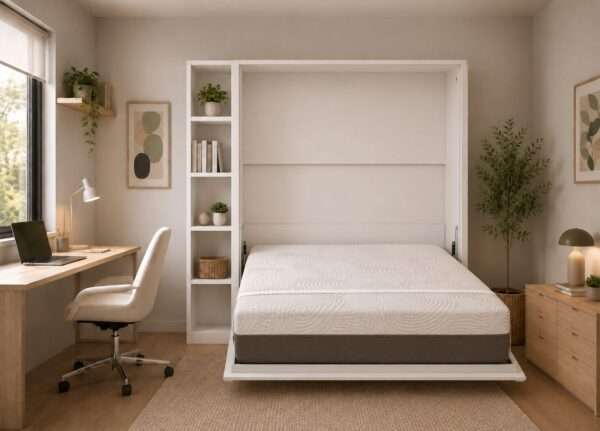 Cama abatible plaza Queen