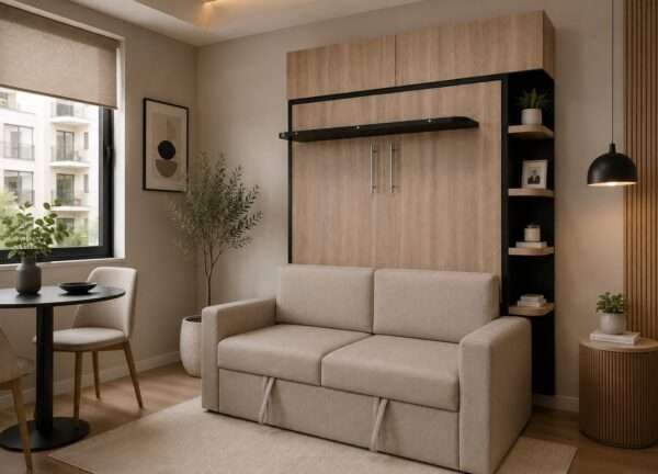 Cama abatible 2 plazas